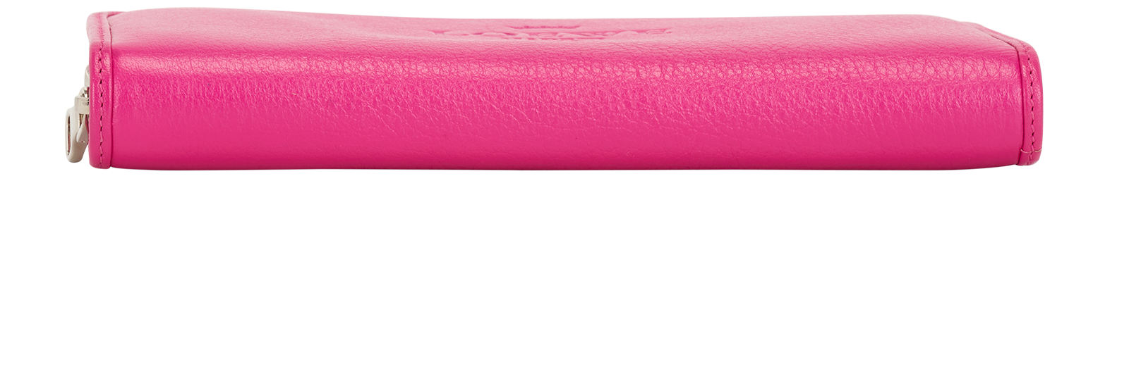 Loewe Logo Embossed Continental Wallet, &pound;130, Accessories, Pink, Leather, Top view